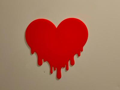 Dripping Heart | Wall art