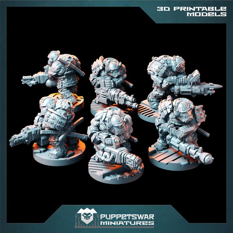 Bushi Orc Heavy Gunners