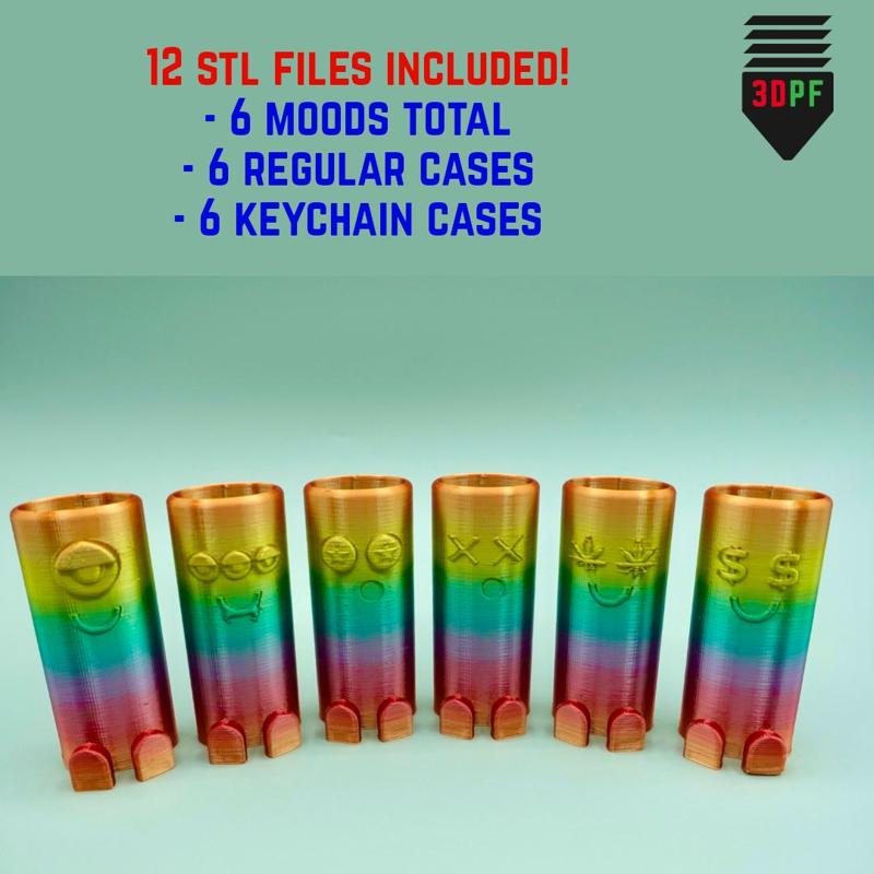 Chill Buddy Bic Classic Lighter Case (6 moods)