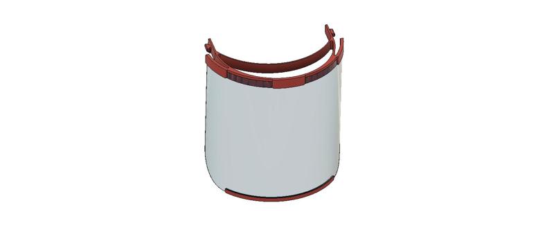Face shield A4 0.1mm Foilie