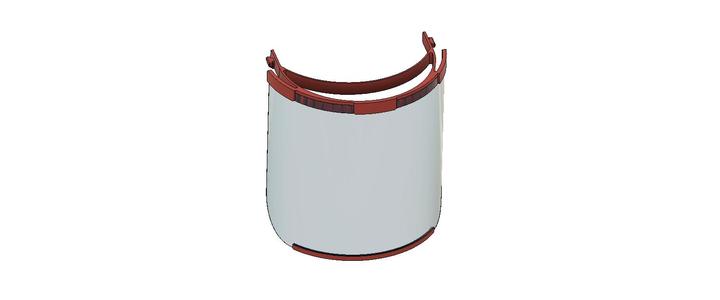 Face shield A4 0.1mm Foilie