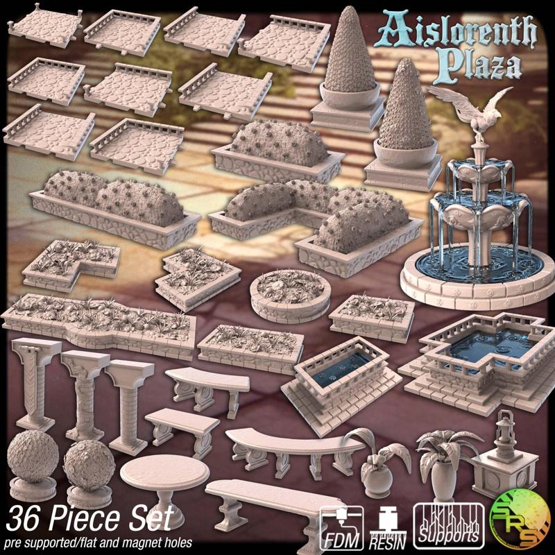 Courtyard Terrain Set