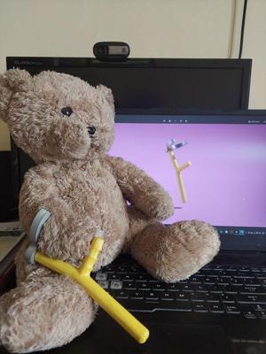 Crutches toy for special kids