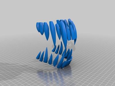 Alien Queen Teeth (full Size wall mount)