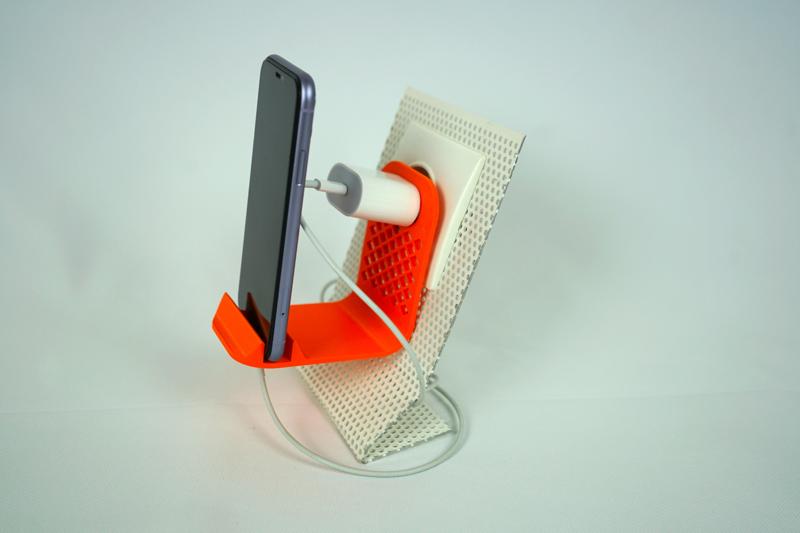 Charger support smartphone