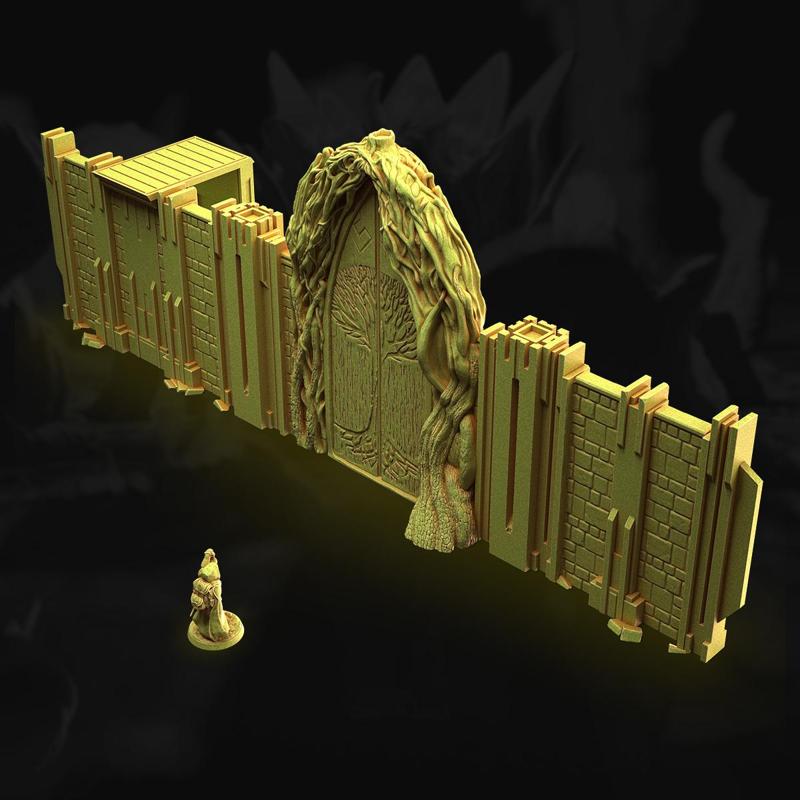 City of Life - Gate and Walls (modular)