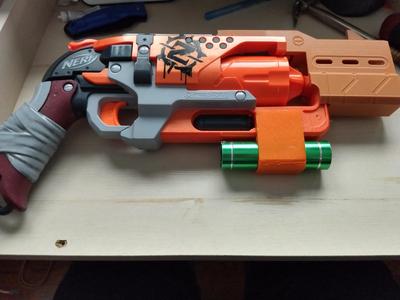 Nerf Hammershot Flashlight Holder