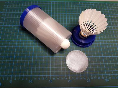 Tube for 2 Shuttlecocks