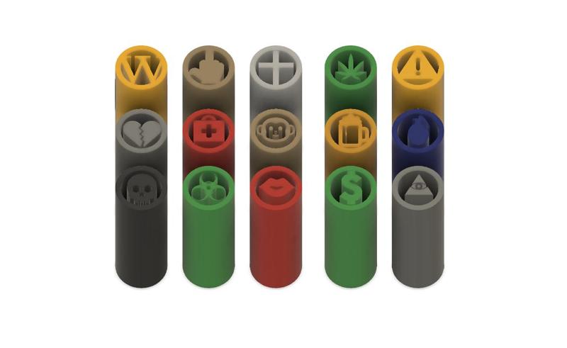 Filter Tips big pack (15 unique filter designs)