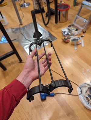 Fly Away Rail Guide for 66mm Model Rocket