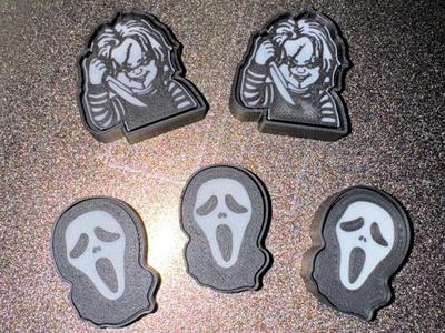 Halloween Clicker Fidget Horror Movie Themed
