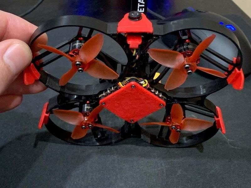 Whoop Flight Controller AIO Shield for Pusher Configuration