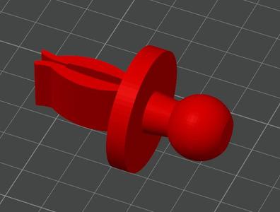 Car vent clip for phone mount