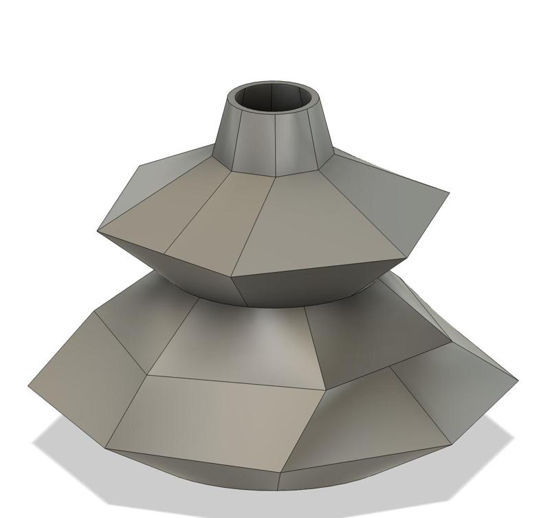 Geometric Tree Shaped Vase