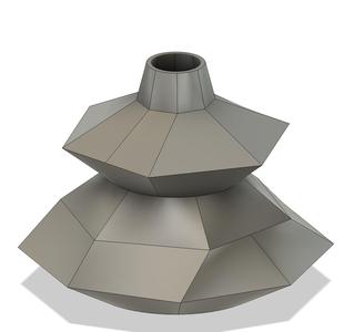 Geometric Tree Shaped Vase