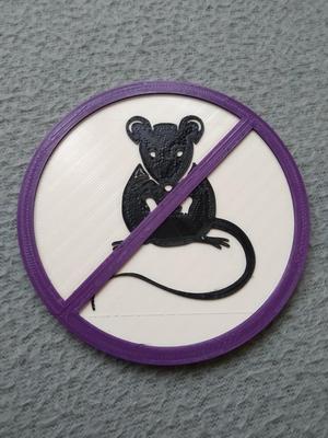 Sign - no mouse