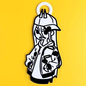 anime Power keychain