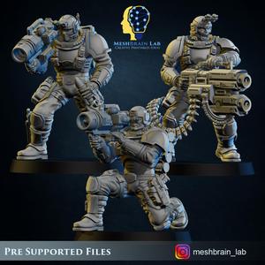 Imperial Marine Scout Special Weapons