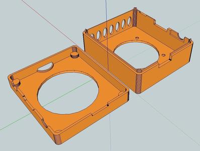 Pi 3 A+ Case with 40mm Fan