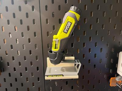 4v ryobi hot glue holder skadis