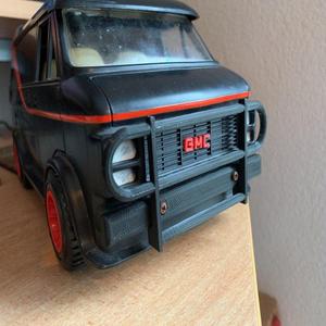 The A Team toy van bumpers and rim