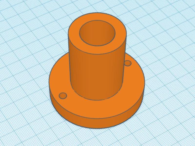 LED torch mounting bracket