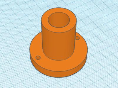 LED torch mounting bracket