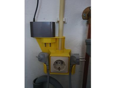 Wall socket organizer
