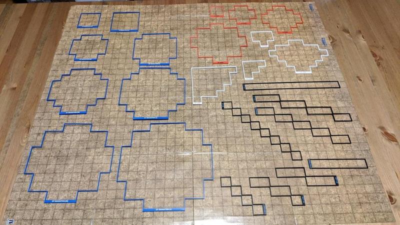 Pathfinder 2e Area of Effect Templates