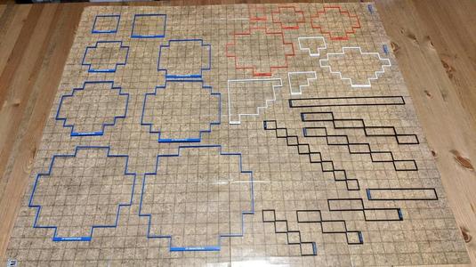 Pathfinder 2e Area of Effect Templates