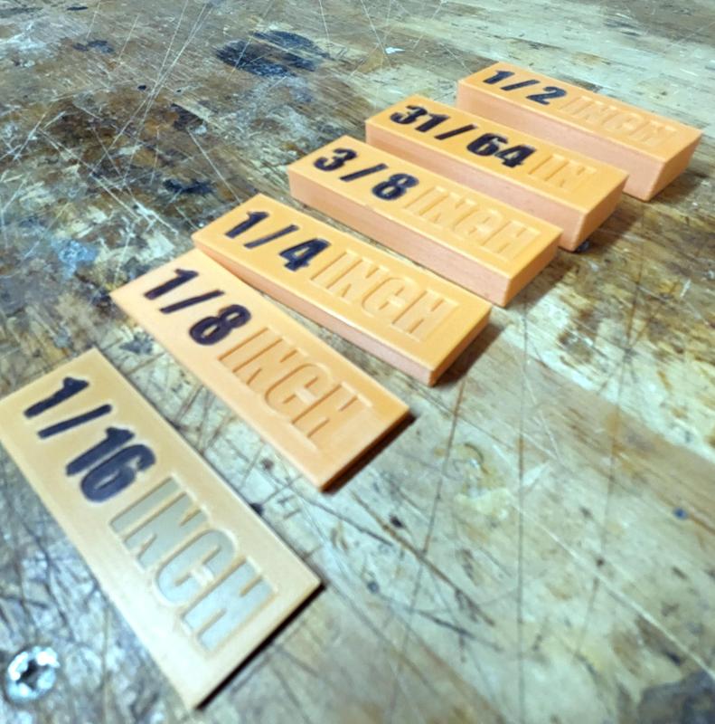 Metric & Imperial setup blocks