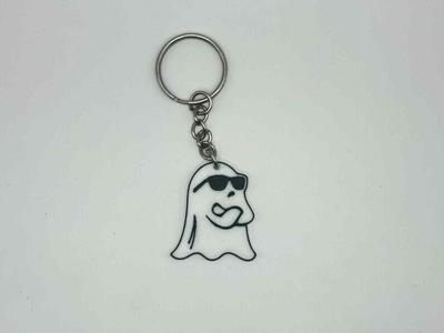 Cool Ghost Keychain