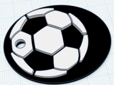 football key chain