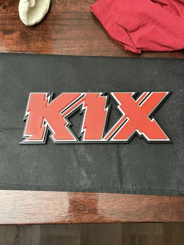 Kix 80's Band Sign