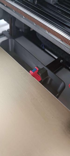 Bambu style nozzle wiper for Voron Decomtaminator