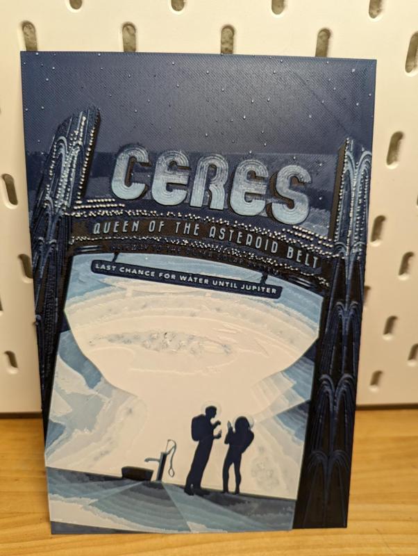 Hueforge - Ceres, Queen of the Asteroid Belt