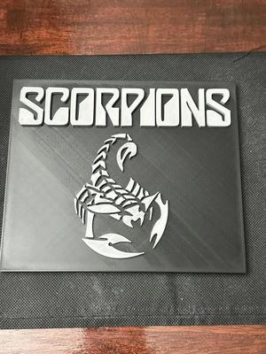 Scorpions 80's Band Sign