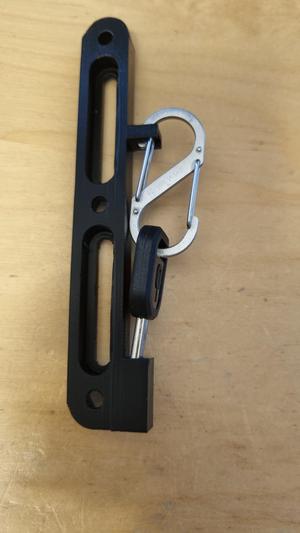 Bottle cage adapter for Hiplok SWITCH