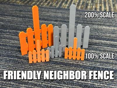 Friendly Neighbor Fence