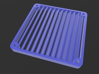 120mm Fan Vent Louver