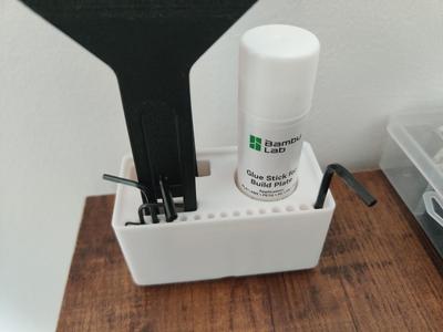 Bambulab Gridfinity Scrapers and Glue