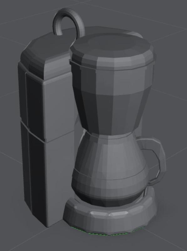 Coffee Machine Keychain (or the CMK if you will)