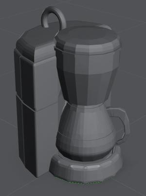 Coffee Machine Keychain (or the CMK if you will)