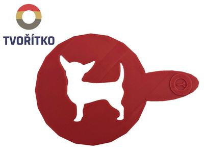 Coffee stencil - Chihuahua 2