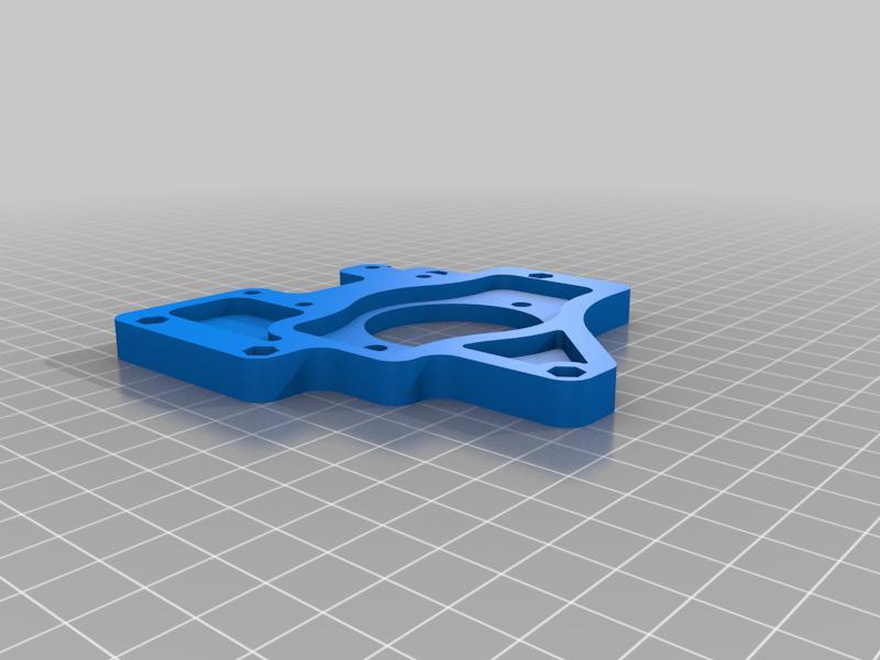Revised: Stabilized X-carriage for Mendelmax Lulzbot AO-101 & 100