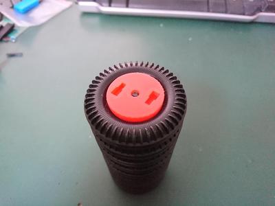 fischertechnik tire 45 building block adapter