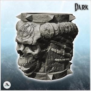 Mystical mug with satanic symbol (30) - Can holder Game Dice Gaming Beverage Drink