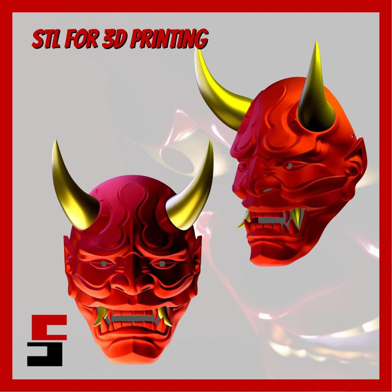 Oni mask Masks