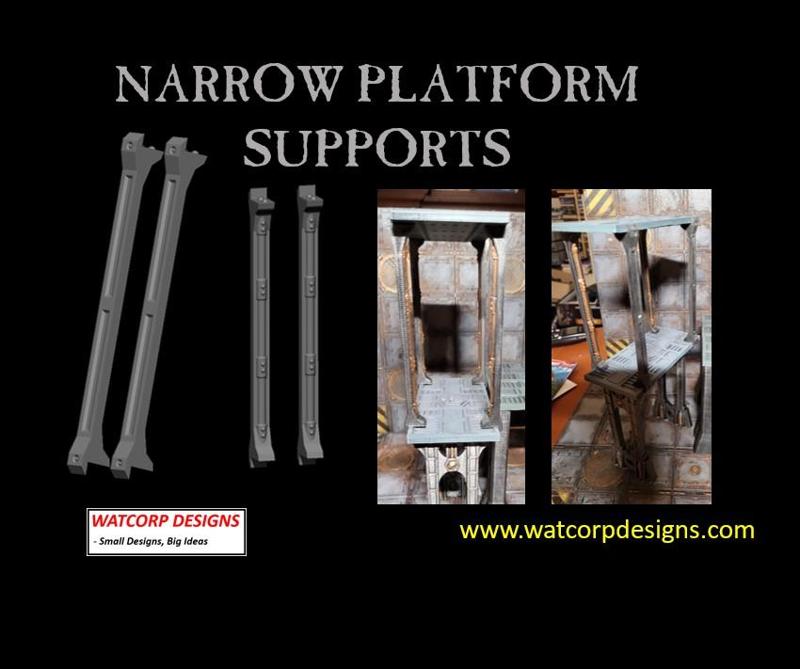 Narrow Second Level Platform supports