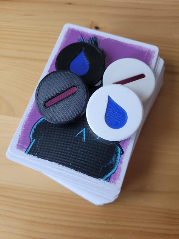 Radlands water token + original box insert